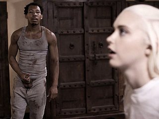 Cego adolescente virgem fica creampied por um BBC