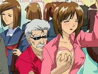 Uncensored Hentai - fracassant baise public dans le métro