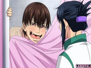 Hentai bebê é fodida