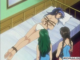 Hentai Lezzy Girl krijgt klysma