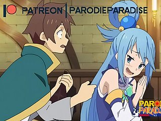 Aqua paga por seu l. Hentai