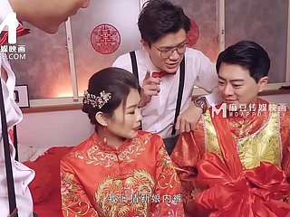 ModelMedia Asia-LEWD 웨딩 장면 라이언그 윤 페이 -MD-0232 최고의 오리지널 아시아 포르노 비디오