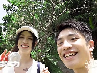 Trailer- Prima volta Breast Camping EP3- Qing Jiao- mtvq19-EP3- Il miglior sheet porno asiatico originale