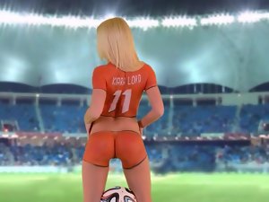 meisjes van het voetbal