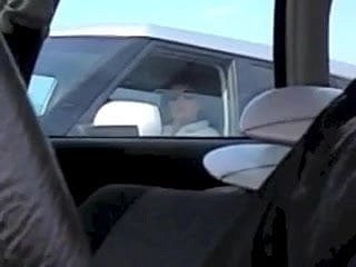 Geweldige car flash! De vrouw concession for me infant ik cum