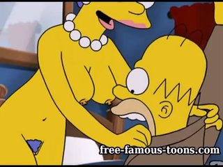 ซิมป์สันล้อเลียน hentai เพศยาก