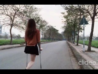 đáng yêu Crutching