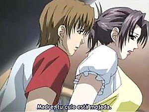 Pulchritude Anime MILF obtient 2 Cocks sucer et Turtle-dove - Hentai Trilogy
